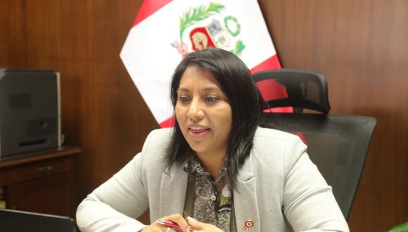 La ministra de Justicia, Ana Neyra, afirmó que las sesiones de la comisión especial deben ser públicas y no a puerta cerrada. (Foto: Alessandro Currarino/ GEC)