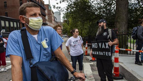 La cifra de fallecidos en Estados Unidos por coronavirus equivale aproximadamente a la población de la ciudad de Washington. (Foto: JOSEPH PREZIOSO / AFP)