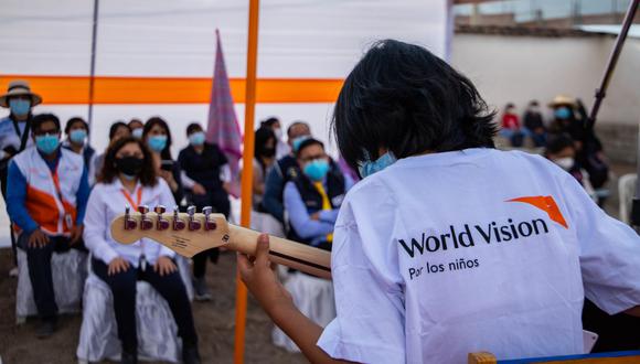 World Vision Perú implementó este programa para atender a las víctimas de violencia infantil a través de actividades musicales en la región La Libertad en el 2021.