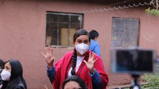 Verónika Mendoza tras emitir su voto en Cusco: “Ha llegado el momento del cambio”