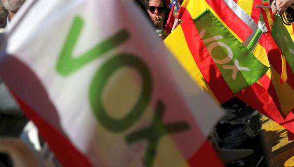 Vox espera irrumpir con fuerza por primera vez en el Congreso de los Diputados en España. (Foto: Reuters)