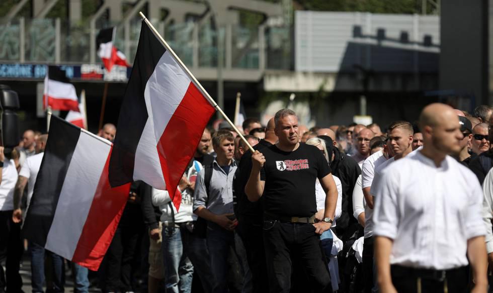 Centenares de neonazis se reunirán en el municipio de Ostritz, al este de Alemania, para un festival en homenaje a Adolf Hitler. (AP)