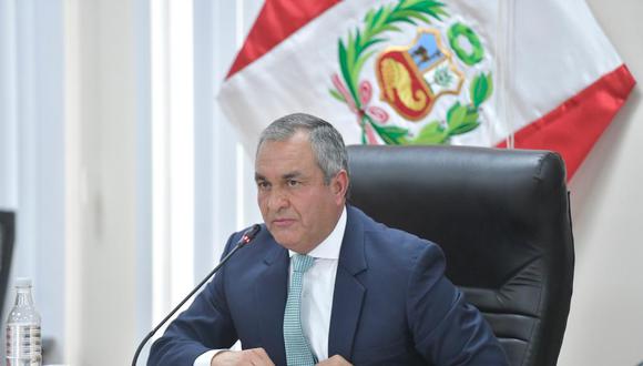 Ministro Vicente Romero será interpelado el próximo miércoles 11. (Foto: Mininter)