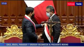 Brasil y Chile reconocen a Manuel Merino como presidente del Perú 