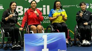 ¡Una más! Pilar Jáuregui obtuvo 2 medallas de oro en el  ‘Brazil Para Badminton International 2023′