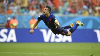 Copa del Mundo 2014: Robin van Persie y 16 'homenajes' a su 'palomita'