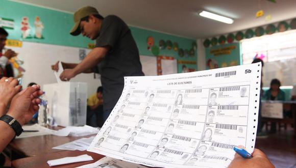 Las elecciones se realizarán el próximo domingo 7 de octubre. (Foto: Andina)