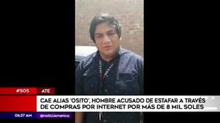 Chosica: capturan a sujeto acusado de estafar por internet