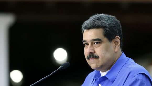 El jefe de la diplomacia de EE.UU., Mike Pompeo, reiteró este jueves la posición de Estados Unidos de no negociar con Nicolás Maduro. (Foto: Marcelo Garcia / Venezuelan Presidency / AFP)