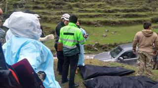 Policías y militares lograron evacuar cuerpos de tripulantes del helicóptero de la FAP que cayó en Huarochirí