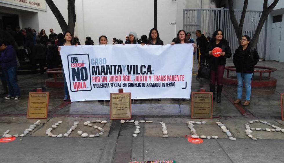 Caso Manta y Vilca: Este viernes inició juicio contra militares acusados de violaciones sexuales. (Jacqueline Fowks)
