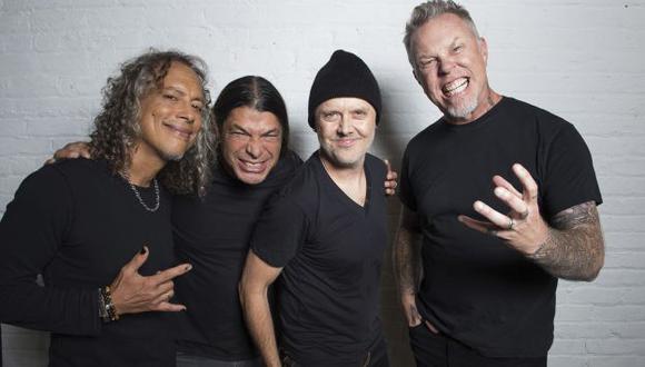 Metallica soltó el video de la grabación 'BBC Session'. (AP)
