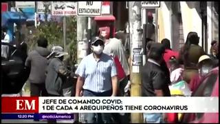 Arequipa reporta nuevos casos de contagios de COVID-19