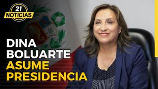 Dina Boluarte jura como presidenta de la República