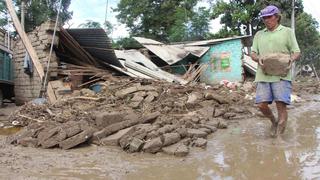 La Libertad: Colapsan casas en la provincia de Ascope por temporal de lluvias