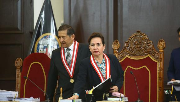 Elvia Barrios se convertirá en la primera mujer presidenta del Poder Judicial. (Foto: Jesús Saucedo)