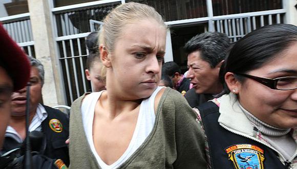 Melissa Reid fue arrestada en agosto pasado en el aeropuerto Jorge Chávez. (USI)