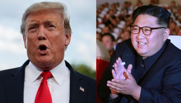 Donald Trump dice haber recibido una "preciosa carta" de norcoreano Kim Jong-un. (EFE / AFP)