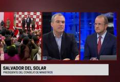 Del Solar a Del Castillo: "No veamos temas de procedimiento, la gente está harta de ese tipo de política"