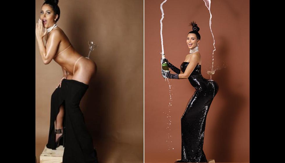 Claudia Alende, candidata a Miss Bumbum, se desnudó a lo Kim Kardashian. (missbumbumbrasil.com.br)