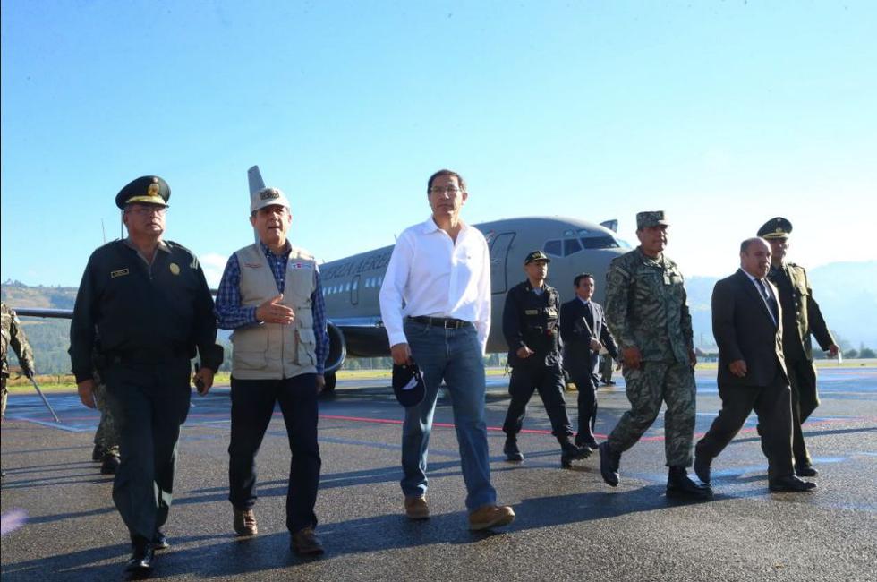 Presidente Martín Vizcarra supervisará obras en Cajamarca.  (Presidencia)