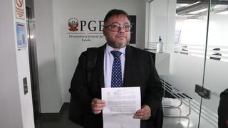 Defensoría pide al Gobierno que cumpla mandato judicial y reponga a Daniel Soria como procurador general