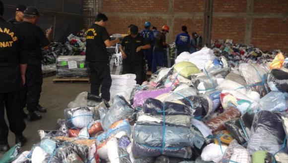 Autoridades detectaron que los almacenes pertenecían a un mismo propietario. (Andina)