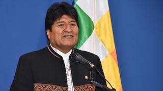 Evo Morales inscribe su candidatura para las primarias en Bolivia