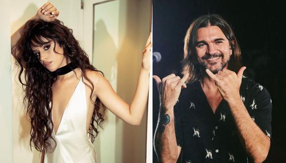 Camila Cabello y Juanes se presentarán en los Billboard Latinos. (Foto: @camila_cabello/@juanes).