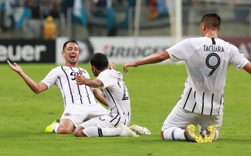 Libertad sorprendió al derrotar 1-0 a Gremio en Porto Alegre por Copa Libertadores. (EFE)