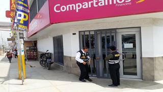 Delincuentes armados asaltaron financiera en Huaycán [VIDEO]
