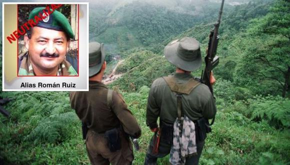 Jefe de frente de las FARC murió en combate en víspera de elecciones en Colombia. (AFP/Ejército de Colombia).