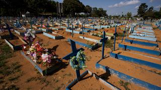 Brasil sobrepasa los 550.000 muertos por el coronavirus