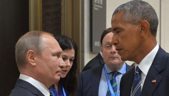 Preocupado. Obama indicó que le parece que los republicanos le tienen más confianza a Putin. (AFP)