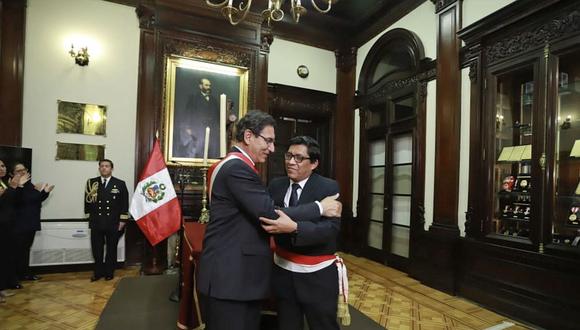 Vicente Zeballos fue primer ministro desde octubre del 2019 hasta este martes 14 de julio del 2020. (Foto: Presidencia Perú)