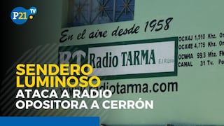 Sendero Luminoso ataca a una radio opositora a Cerrón en Tarma