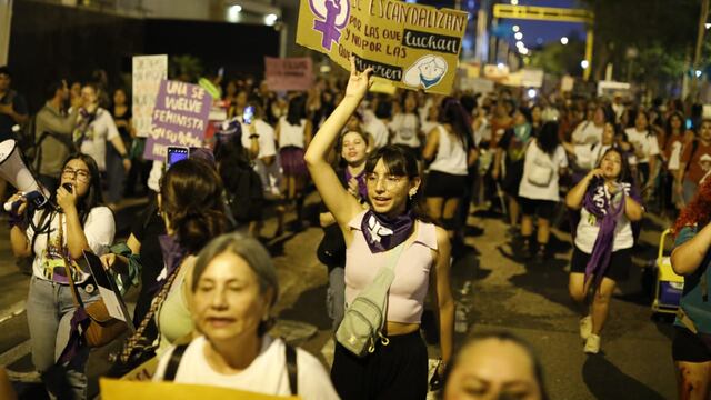 Día Internacional de la Mujer: Así se desarrolla la marcha por el 8M en Lima | FOTOS