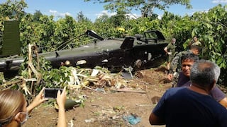 Junín: Helicóptero del Ejército se cae con pasajeros a bordo en Mazamari | VIDEO