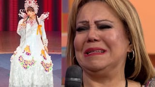 Nancy Cavagnari lloró tras recibir reconocimiento en ‘El reventonazo de la Chola’