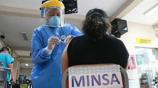 Minsa aplicó la segunda dosis de la vacuna contra el COVID-19 al personal de primera línea