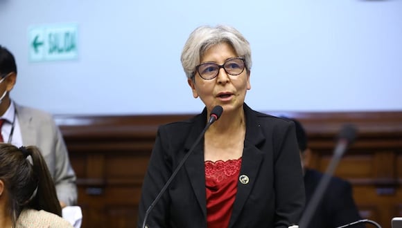 María Agüero, de Perú Libre. (Foto: Congreso)