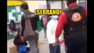 Mujer agrede a su madre e insulta con frases racistas a serenos de Lurín que la intervinieron [VIDEO]