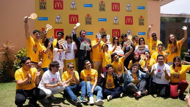 Llegó el Gran Día de McDonald’s en beneficio de miles de niños y jóvenes del país