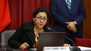 Karol Paredes considera que bancada de Acción Popular no debe reunirse a dialogar con Betssy Chávez