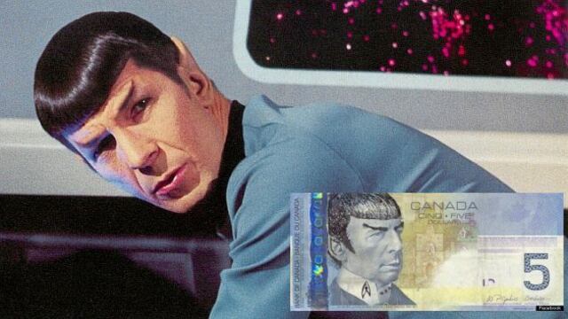 ‘Spock’: Banco de Canadá pide a ‘trekkies’ que dejen de dibujarlo en billetes