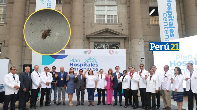 Hospital Arzobispo Loayza con cucarachas y aguas servidas a un mes de la visita de Dina Boluarte