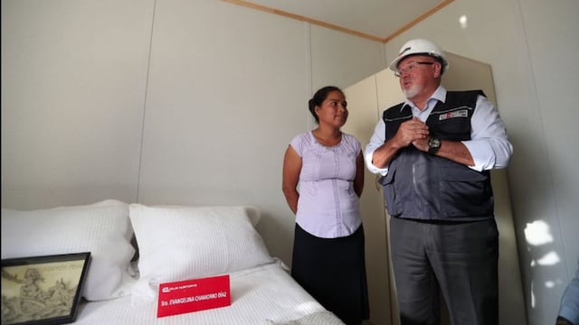 Ministerio de Vivienda donó un lote de 800 metros cuadrados a Evangelina Chamorro [FOTOS Y VIDEO]