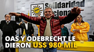 Luis Castañeda: OAS Y Odebrecht le dieron US$ 980 mil