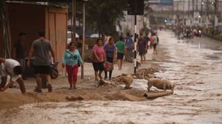 Alcalde de San Juan de Lurigancho señala que solo 12 familias "lo han perdido todo" por desborde de río Huaycoloro