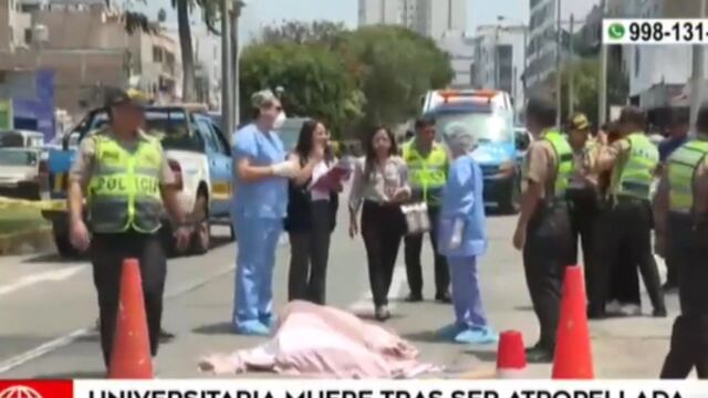 San Miguel: Joven estudiante de medicina murió tras ser atropellada por un bus 
